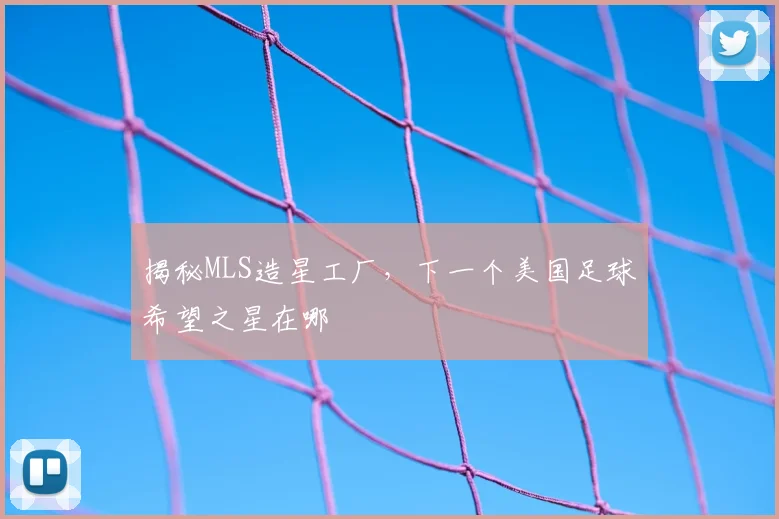 揭秘MLS造星工厂,下一个美国足球希望之星在哪